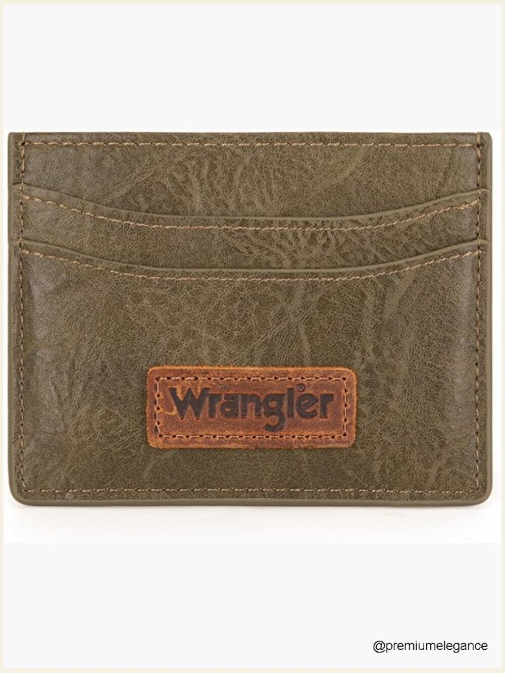 Vegan Leather RFID Blocking Slim Card Holder Wallet 5 Card Slots